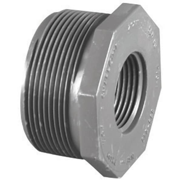 Charlotte Pipe And Foundry Charlotte Pipe Schedule 80 1 in. MPT X 1/2 in. D FPT PVC 1-1/4 in. Reducing Bushing 1 pk PVC82002200 - main
